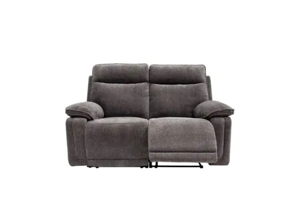 CADENZA 2 SEATER E/RECLINING SOFA - CHARCOAL FABRIC - Image 3