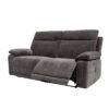 CADENZA 3 SEATER E/RECLINING SOFA - CHARCOAL FABRIC - Image 2