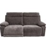 CADENZA 3 SEATER E/RECLINING SOFA - CHARCOAL FABRIC - Image 4