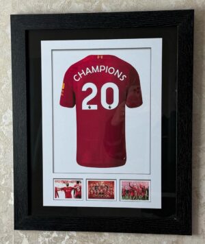 50x40 CHAMPIONS SHIRT PICTURE