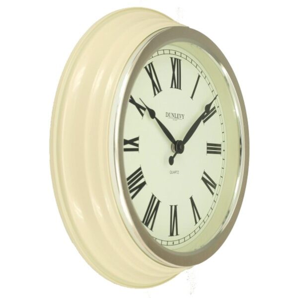CREAM CLASSIC WALL CLOCK - Image 2