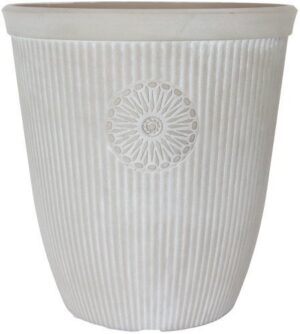13in PEBBLE WHITE SOMERVILLE TALL PLANTER