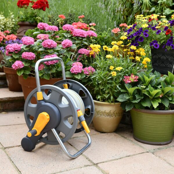 2 IN 1 HOZELOCK REEL AND FITTINGS - Image 2