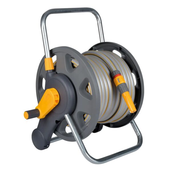 2 IN 1 HOZELOCK REEL AND FITTINGS