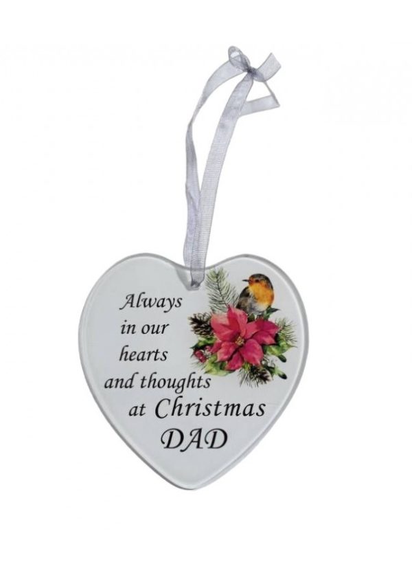 DAD - ROBIN POINSETTA TREE HANGER