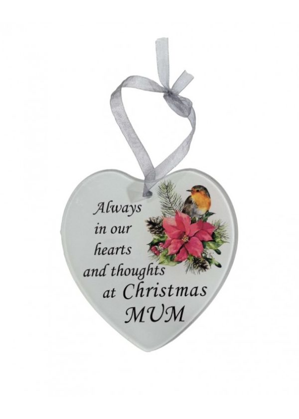 MUM - ROBIN POINSETTA TREE HANGER