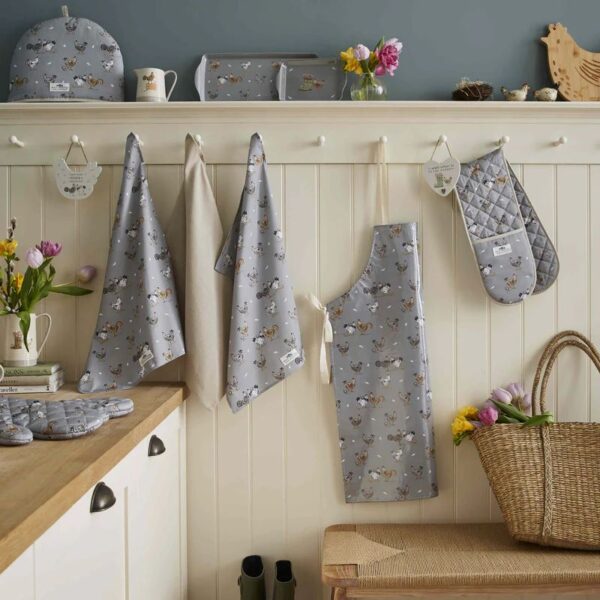HEN HOUSE LANE DOUBLE OVEN GLOVE - Image 5