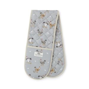 HEN HOUSE LANE DOUBLE OVEN GLOVE