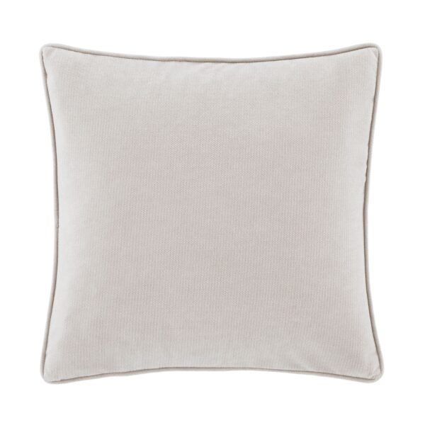 45cm WILSON VELVET GREY CUSHION - Image 3