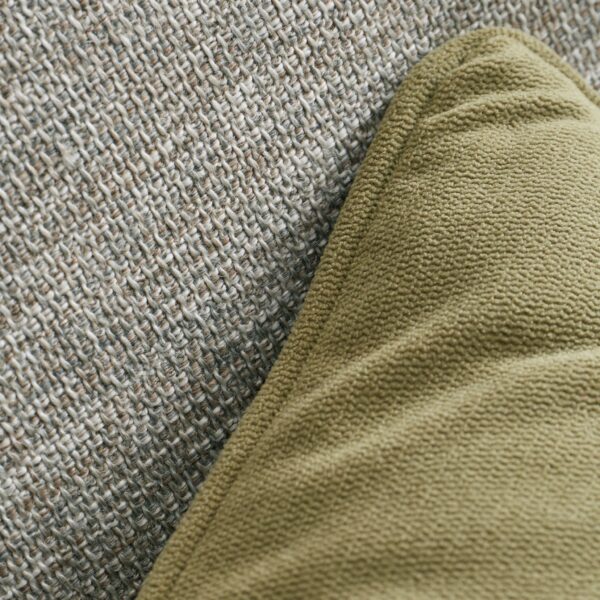 45cm WILSON VELVET OLIVE CUSHION - Image 2