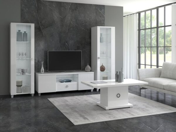 ELITE TV UNIT w/ LED LIGHTS - Image 2