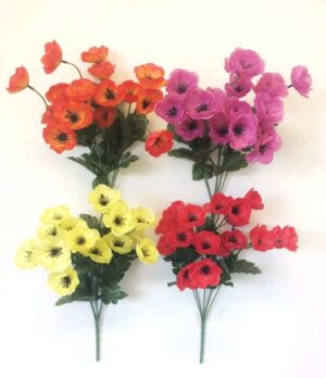 POPPY BUNCH - 4 ASST
