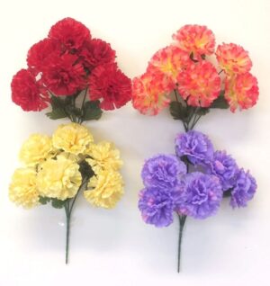 CARNATION BUNCH - 4 ASST