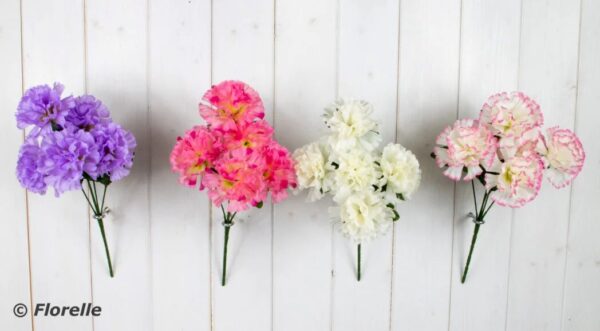 CARNATION BUNCH - 4 ASST