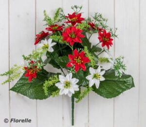 MINI POINSETTIA BUNCH