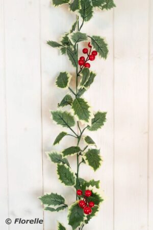 180cm HOLLY BERRY GARLAND