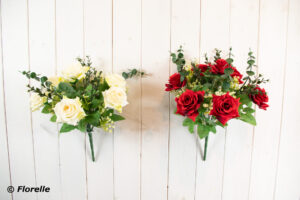 CHRISTMAS ROSE EUCAPYPTUS BUNCH