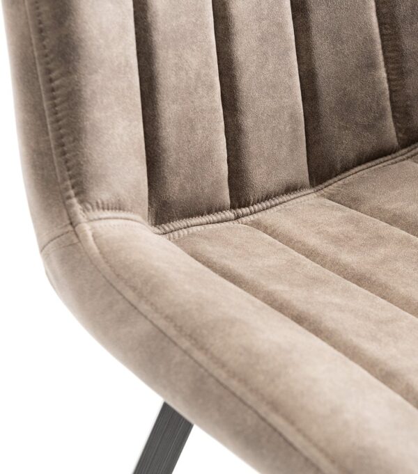 FONTANA TAN DINING CHAIR - Image 4