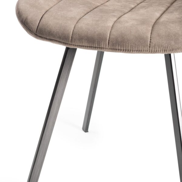 FONTANA TAN DINING CHAIR - Image 5