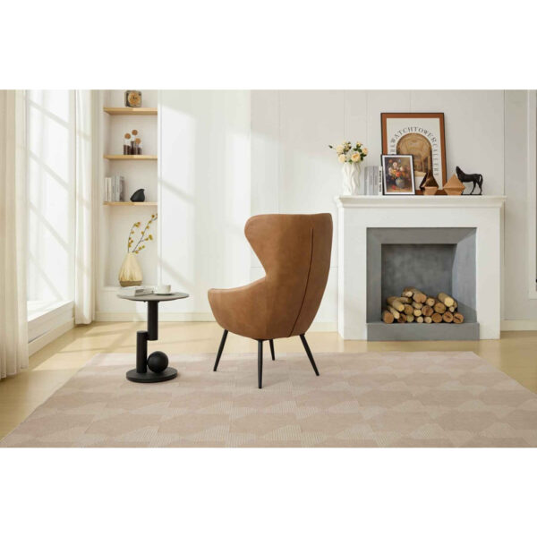 NANTES ACCENT CHAIR - CHESTNUT - Image 3