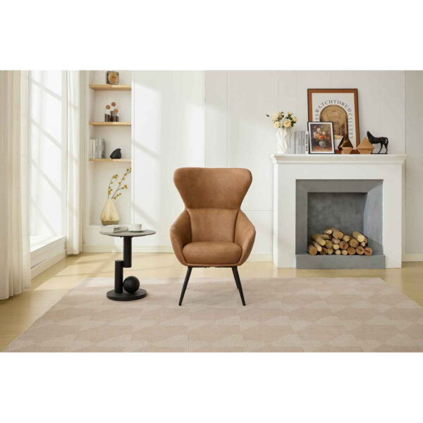 NANTES ACCENT CHAIR - CHESTNUT