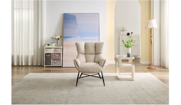LARKIN ACCENT ARMCHAIR - BEIGE