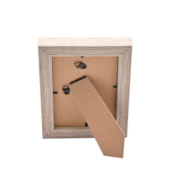 4x6 WOODEN P/FRAME WHITE FINISH FLAT EDGE - Image 2