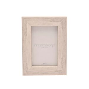 4x6 WOODEN P/FRAME WHITE FINISH FLAT EDGE