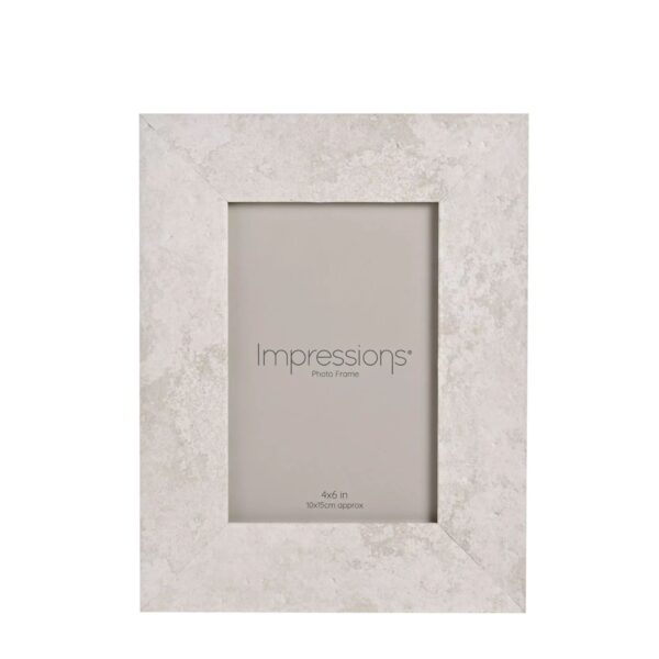 4x6 IMPRESSIONS WHITE P/FRAME