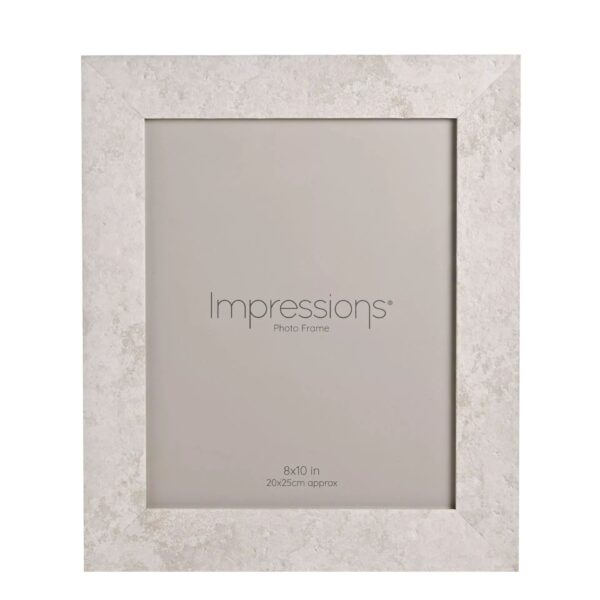 8x10 IMPRESSIONS WHITE P/FRAME
