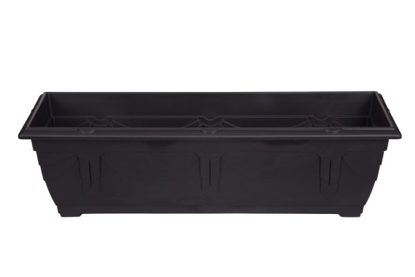 60cm VENETIAN WINDOW BOX BLACK