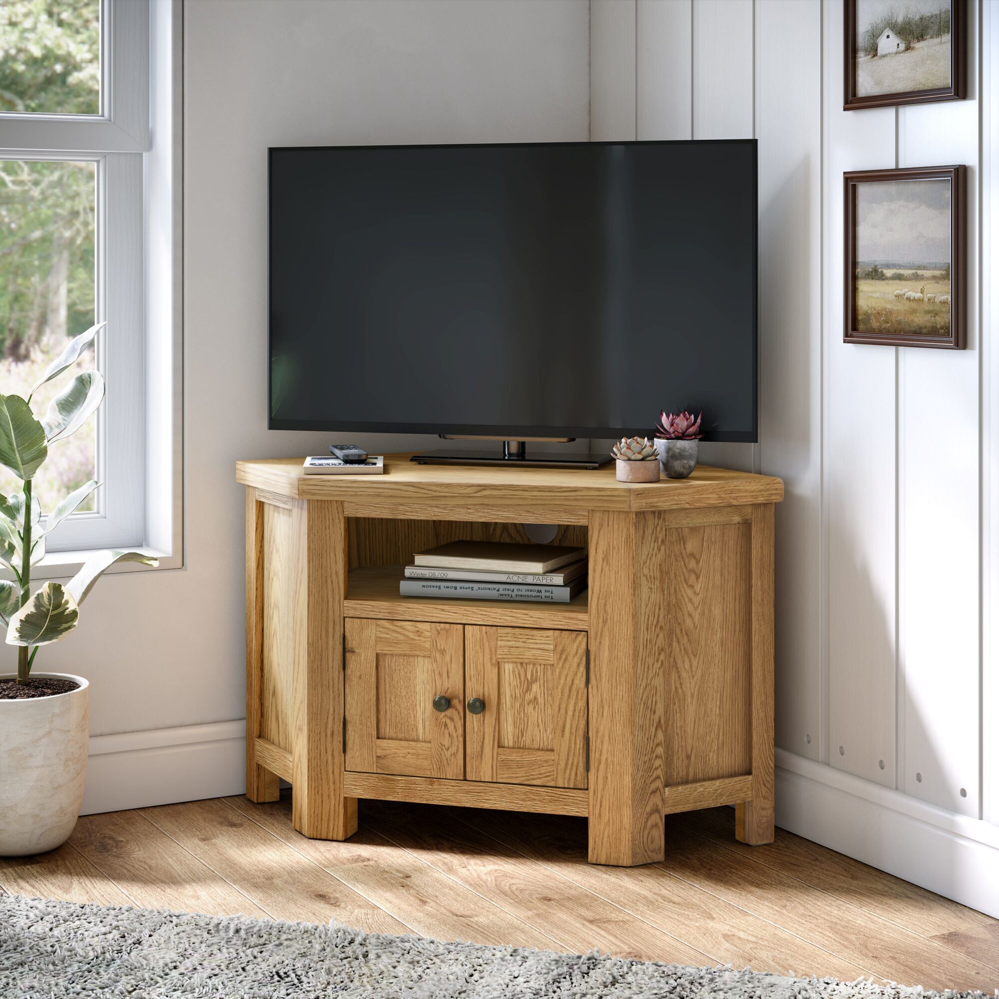 NORFOLK CORNER TV UNIT