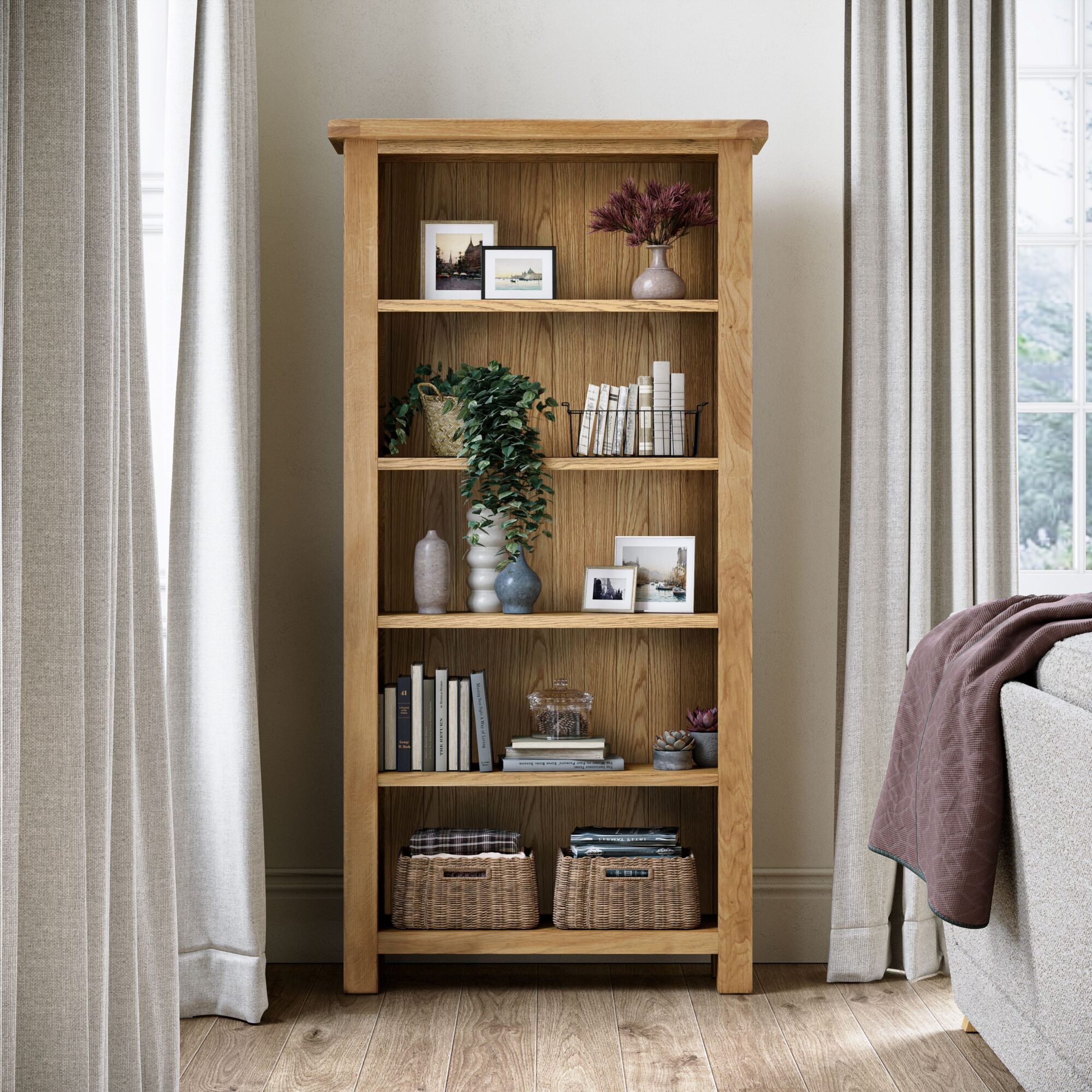 NORFOLK LARGE BOOKCASE