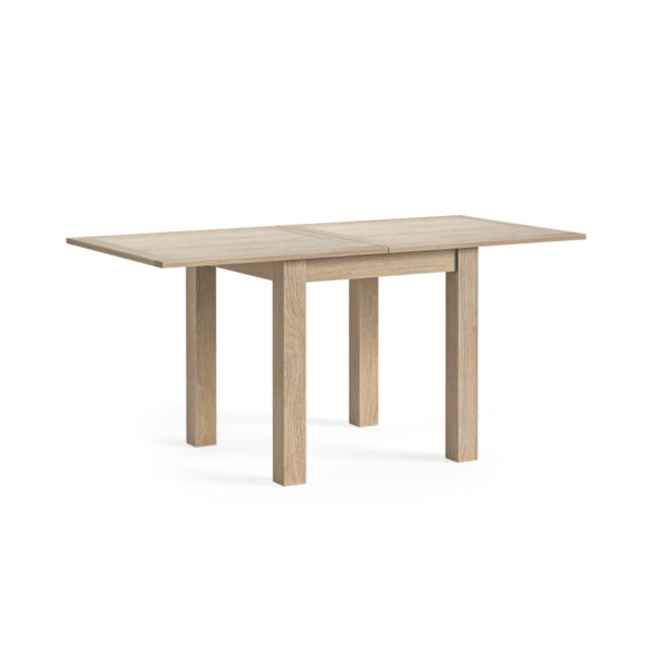 MODERN COUNTRY OAK FLIP TOP DINING TABLE - Image 2