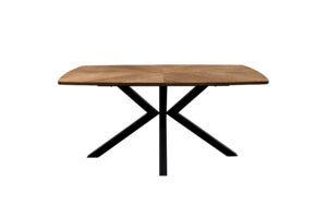 HAMPTON 1.6m DINING TABLE - MED OAK