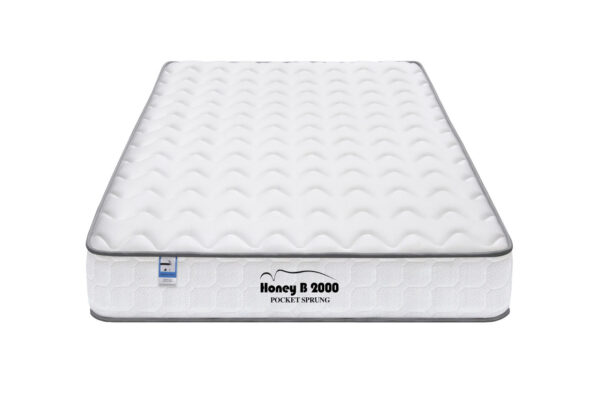 4'6in HONEY B 2000 MATTRESS - POCKET SPRUNG - BOXED