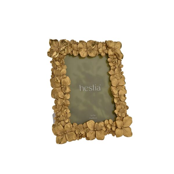 5x7 HESTIA GOLD FLOWER P/FRAME - Image 2