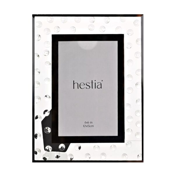 4x6 HESTIA DIAMANTE SCATTER GLASS P/FRAME
