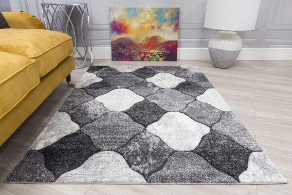 120x170 IMPULSE COBLO GREY RUG - Image 2
