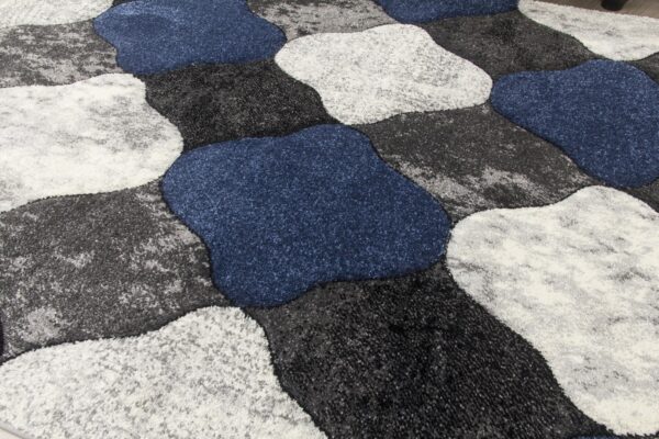 120x170 IMPULSE COBLO NAVY RUG - Image 4