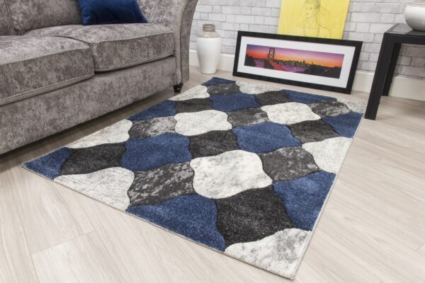 120x170 IMPULSE COBLO NAVY RUG - Image 2