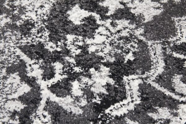 80x150 GREY ANTIKA MEDALLION RUG - Image 4