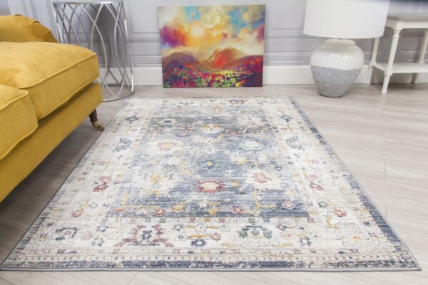 160x220 BOHO VESTA GREY RUG - Image 2