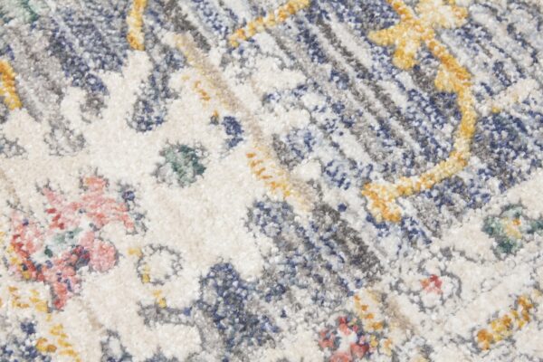 160x220 BOHO VESTA GREY RUG - Image 3