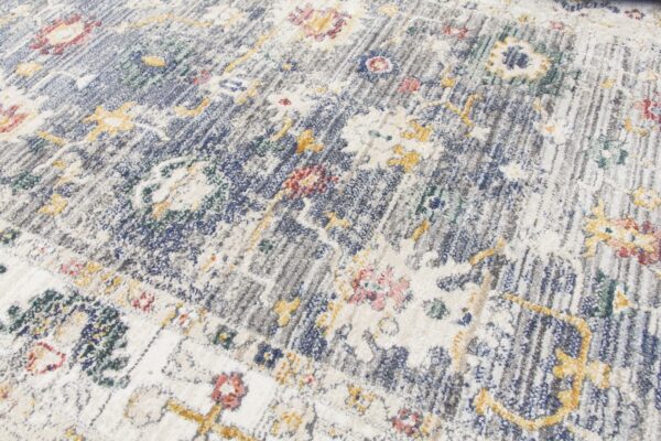 160x220 BOHO VESTA GREY RUG - Image 4