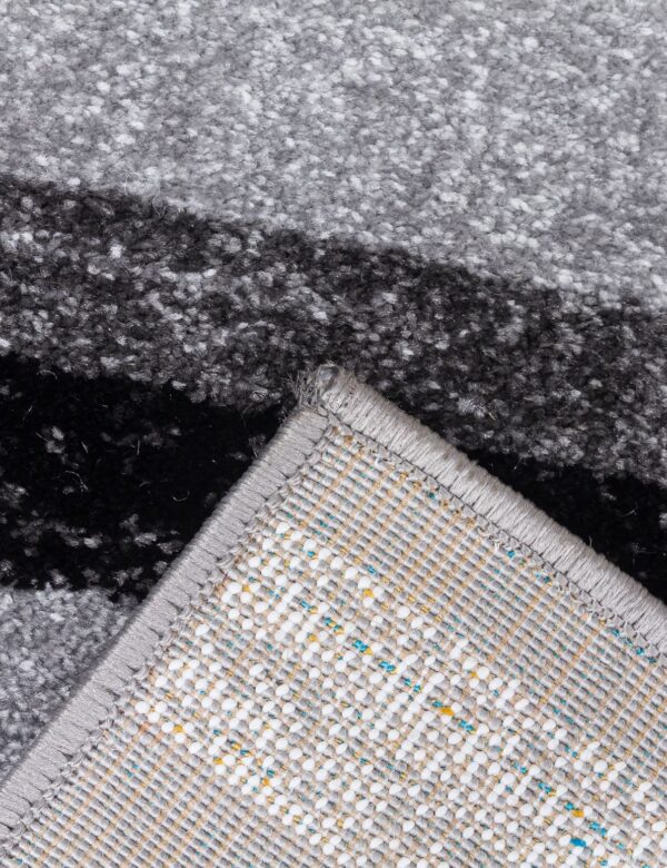 120x170 SAMBA LEVELS GREY RUG - Image 6
