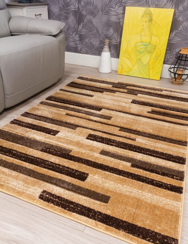 120x170 SAMBA LEVELS BEIGE RUG - Image 3