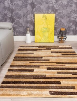 120x170 SAMBA LEVELS BEIGE RUG