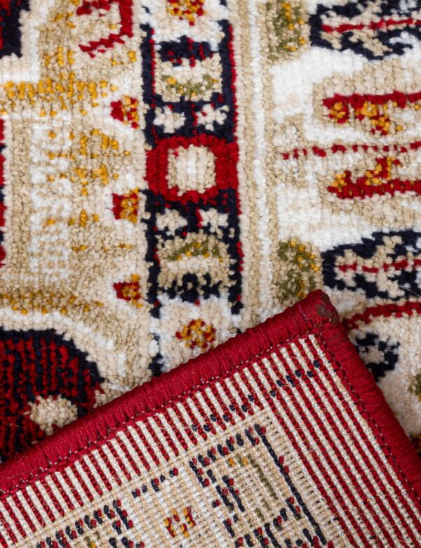 120x170 AZIZA MEDALLION RED RUG - Image 6