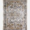 120x170 AZIZA MEDALLION NATURAL RUG